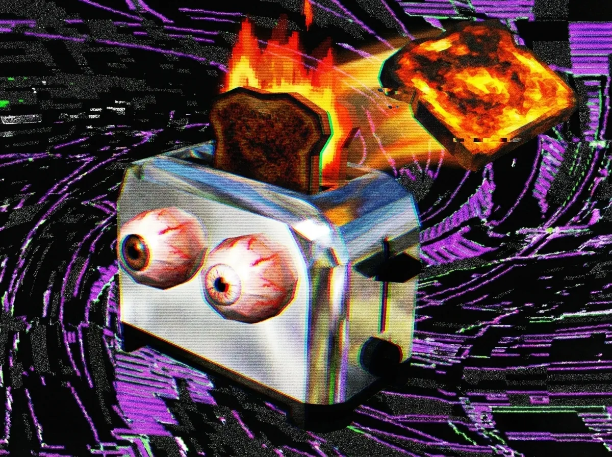 Glitch toast